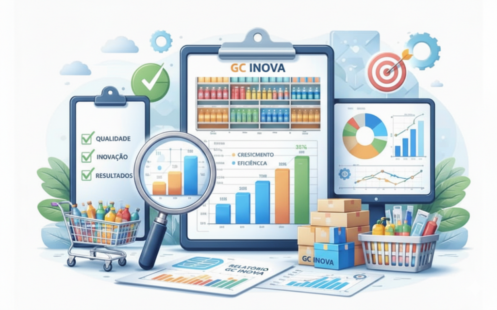 Consultoria para varejo da GC INOVA com gestão de categorias e layout de loja